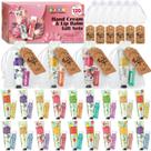 Conjunto de presentes AZEN, creme para mãos e protetor labial com bolsa de organza, 120 conjuntos Conjunto de presentes AZEN, creme para mãos e protetor labial com bolsa de organza, 120 conjuntos