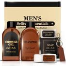 Conjunto de presentes Bath and Body Spa para homens Body & Earth Cedar Scent