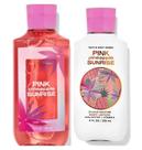 Conjunto de presentes Bath & Body Works Pink Pineapple Sunrise para mulheres