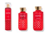 Conjunto de presentes Bath & Body Works Strawberry Pound Cake 240 ml x3