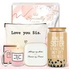 Conjunto de presentes CHESACE Sisters - caneca, vela, pulseira e muito mais