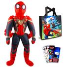 Conjunto de presentes da boneca de pelúcia Marvel Spiderman de 20 cm com sacola Avengers