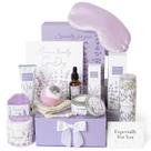 Conjunto de presentes de banho Frerdui Relaxing Spa com lavanda para mulheres
