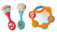 Conjunto de presentes de brinquedo Fisher-Price Tambourine & Maracas
