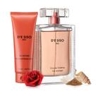Conjunto de presentes de fragrância D'e Siso Classic Red para mulheres