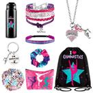 Conjunto de presentes de ginástica Kigeli para meninas com bolsa de cordão e muito mais