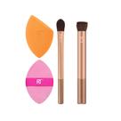 Conjunto de presentes de Natal Real Techniques Matte & Merry com 4 peças