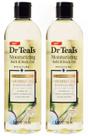 Conjunto de presentes de óleo de banho e corpo Dr. Teals Coconut 500 ml (pacote com 2)