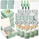 Conjunto de presentes de proposta de dama de honra Teenyyou com 60 unidades (verde)