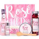 Conjunto de presentes de spa BFF LOVE, 6 unidades de rosa com óleo essencial para mulheres