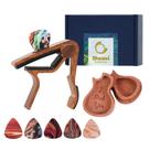 Conjunto de presentes Guitar Capo Domi The Chosen Products com 6 palhetas