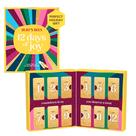 Conjunto de presentes Lip Balm Advent Calendar Burt's Bees para 12 dias (12)