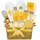 Conjunto de presentes para banho e corpo ArioseMonde Luxury Home Spa Honey Almond
