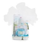Conjunto de presentes para bebês Munchkin New Beginnings com utensílios de alimentação azul