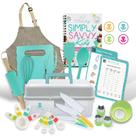 Conjunto de presentes para cozinhar e assar Tovla Jr. Crianças com livro de receitas