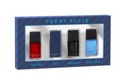 Conjunto de presentes Perfume Perry Ellis Mini Coffret 4 x 7 mL para homens