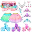 Conjunto de presentes Princess Dress Up Shoes LIMIROLER, 19 unidades para meninas