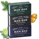 Conjunto de presentes San Francisco Soap Company Man Bar, 3 peças, 300 ml