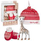 Conjunto de presentes Sophie la girafe My Christmas com boné e meias Sophie Conjunto de presentes Sophie la girafe My Christmas com boné e meias Sophie