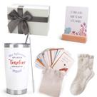 Conjunto de presentes UAREHIBY Teacher Appreciation com copo de 600 ml