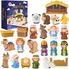 Conjunto de presépio HARDWIND para crianças Christmas Story 25 unidades