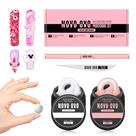 Conjunto de procedimentos de solução Polygel NOVO OVO atualizado branco/rosa