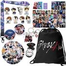 Conjunto de produtos: álbum Hymik Straykids para fãs com cartões fotográficos