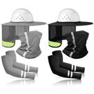 Conjunto de proteção de pescoço Hard Hat SATINIOR Summer com proteção UV