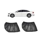 Conjunto De Protetores Solares Para Carro Com Proteção UV, 2 Peças, Rede Para Janela Com Fivela,