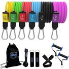 Conjunto de pulseiras de resistência Bodylastics PRO Series 7, 280 libras