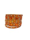 Conjunto De Pulseiras Indianas Coloridas 7 Cm