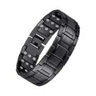 Conjunto De Pulseiras Magnéticas De Cobre Para Homens, Três Fileiras Ajustáveis E Duráveis Com