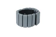 Conjunto de pulseiras pesadas Wellrox de 2, 1 kg cada, cinza