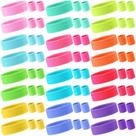 Conjunto de pulseiras Yuxung, 72 peças de algodão neon multicolorido