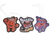 Conjunto de purificador de ar para carro Kool-Aid Man Tropical Punch Scent x3