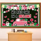 Conjunto de quadros de avisos Justforjoyful Summer Watermelon Theme