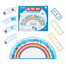 Conjunto de quebra-cabeças alfabéticos Educational Insights ABC Arc Mat
