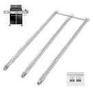 Conjunto de queimadores de grelha de aço inoxidável QuliMetal para Weber Genesis