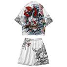 Conjunto de quimonos DOSLAVIDA masculino, estilo japonês, leve