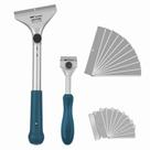 Conjunto de raspadores de tinta XW Razor Blade com 20 lâminas extras, pacote com 2