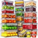 Conjunto de recipientes de armazenamento de alimentos HOMETALL 52 peças herméticas