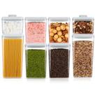 Conjunto de recipientes de armazenamento de alimentos Melovom Airtight 8 unidades