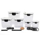 Conjunto de recipientes de armazenamento Progressive ProKeeper Baker's Black