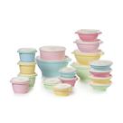 Conjunto de recipientes para armazenamento de alimentos Tupperware Heritage 36 peças