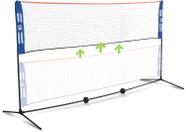 Conjunto de Rede de Badminton JOOLA HIT MIT - Altura Ajustável e Portátil