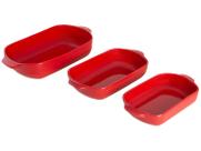 Conjunto de Refratários de Cerâmica Haus Concept Sauté 3 Peças