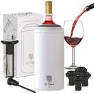 Conjunto de refrigerador de vinho de 12 graus em aço inoxidável com bomba e rolha Conjunto de refrigerador de vinho de 12 graus em aço inoxidável com bomba e rolha