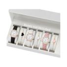 Conjunto De Relógios De Quartzo Femininos 4/6PCS Com Mostrador Árabe, Pulseira De Couro E Bracelete Conjunto De Relógios De Quartzo Femininos 4/6PCS Com Mostrador Árabe, Pulseira De Couro E Bracelete