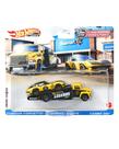 Conjunto de Réplicas Diecast Corvette Stingray Coupe Team Transport Conjunto de Réplicas Diecast Corvette Stingray Coupe Team Transport