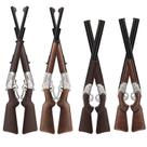 Conjunto de rifles em miniatura Hiawbon Retro Mini House Decor em escala 1:12
